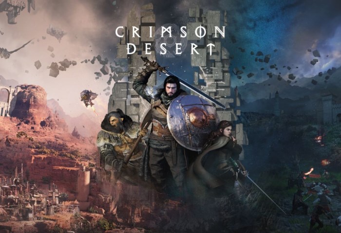Crimson Desert official key art