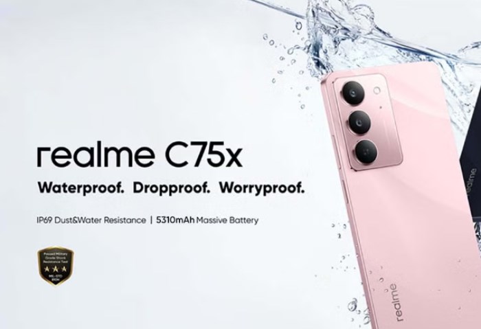 Realme C75x