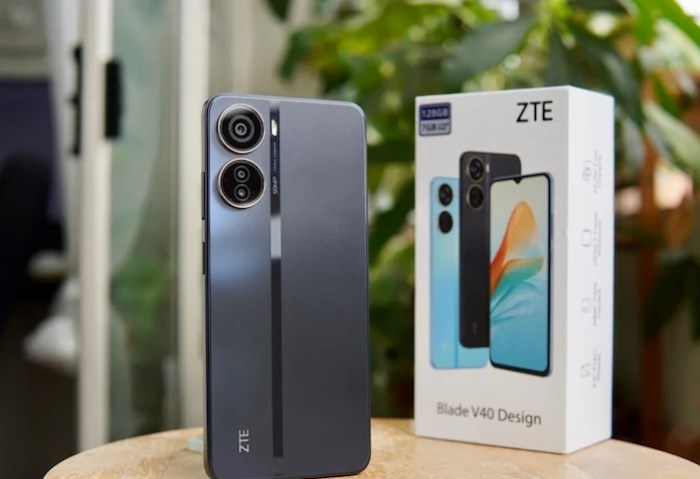 ZTE Blade V40 Design