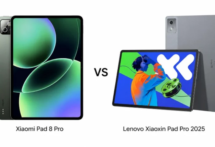 Xiaomi Pad 8 Pro vs Lenovo Xiaoxin Pad Pro 2025
