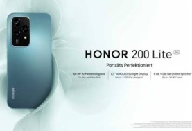 Honor 200 Lite.. تصميم نحيف وكاميرا 108 ميجابكسل