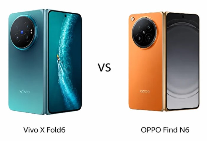 Vivo X Fold6 vs OPPO Find N6
