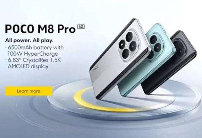 POCO M8 Pro 5G.. شاشة متطورة وبطارية عملاقة لتجربة استخدام تدوم لساعات