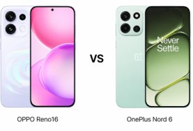 OPPO Reno16 vs OnePlus Nord 6 Comparison