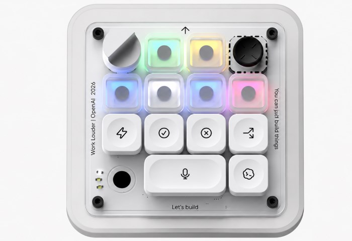 OpenAI Codex Micro keyboard