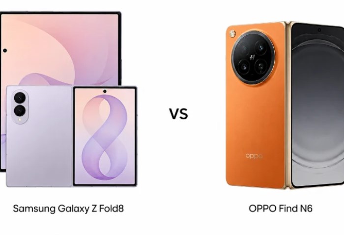 Galaxy Z Fold8 vs OPPO Find N6
