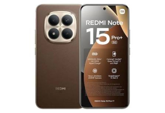 Redmi Note 15 Pro+.. شاشة AMOLED وبطارية عملاقة