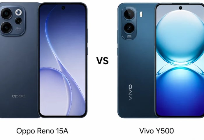 Oppo Reno 15A vs Vivo Y500