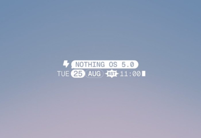 Nothing OS 5.0