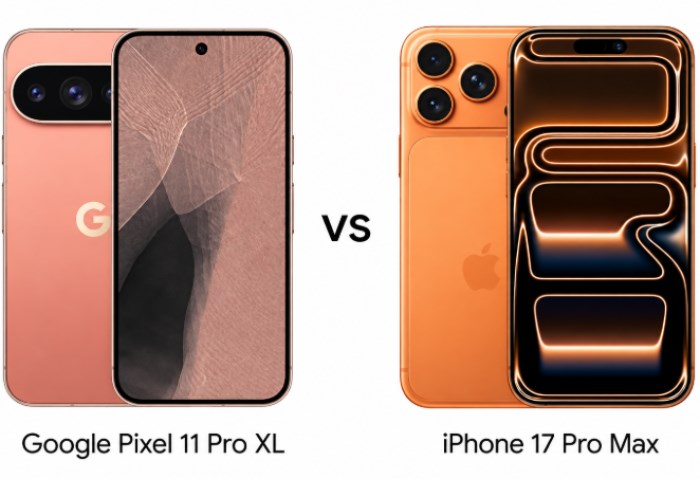 Google Pixel 11 Pro XL vs Apple iPhone 17 Pro Max