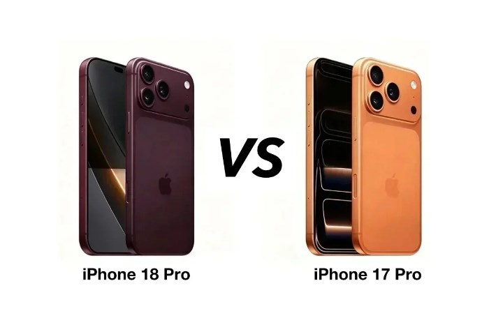 iPhone 18 Pro وiPhone 17 Pro