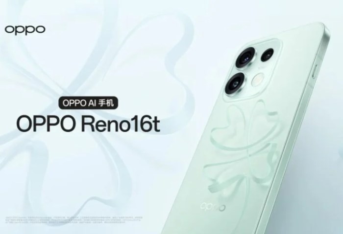 Oppo Reno16t